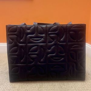 Teflar Moose Knuckle quilted nylon large shopper